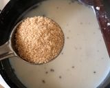 A picture of step 6 of Foxtail Millet Custard Pudding.