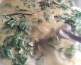 Gambar langkah 7 resipi Bayam Brazil Masak Lemak Cili Padi Bersama Ikan Keli Salai.