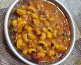 A picture of step 3 of Lobia masala sabji.