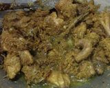 Foto langkah ke 7 dari resep Ayam likku kering khas bugis(ayam lengkuas).