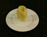 A picture of step 8 of Potatoes Bravas.