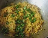 A picture of step 4 of Wheat vermicelli upma.
