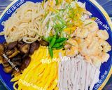 Hình bước làm 4 của món Bún Thang Hà Nội