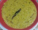 A picture of step 4 of Moong dal dalia broken weat.