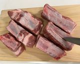 A picture of step 1 of Pork spare rib pizza！.