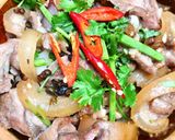 Hình bước làm 3 của món Thịt Bê Nấu Nồi Gọ