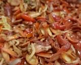 Foto langkah ke 4 dari resep Tumis Tangkil / Kulit Melinjo Teri.