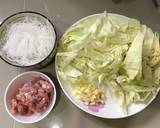 กะหล่ำปลีผัดวุ้นเส้นหมูสับ วิธีทำสูตร 1 รูป