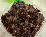 Gambar langkah 5 resipi Sambal Hitam belimbing buluh.