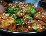 A picture of step 6 of Chicken manchurian.