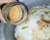 A picture of step 8 of Biryani.