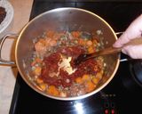 Φωτογραφία βήματος 7 της συνταγής Pasta la victoria siempre! Μοσχαρίσια μάγουλα «χουνκιάρ» με ριγκατόνι