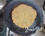A picture of step 2 of Radish Parathas.