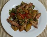 Foto langkah ke 5 dari resep Cumi kecap petai cina.