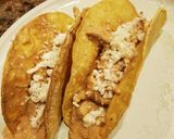 A picture of step 3 of Air Fried Taco Shells!.