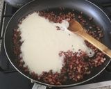 Foto del paso 5 de la receta: Spaghetti de merkén con salsa carbonara a mi estilo
