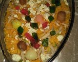 A picture of step 6 of Pakistani zarda.