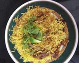 A picture of step 4 of Biryani contest ramzan spcl.. Less Oil Mutton biryani.