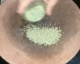 A picture of step 1 of Instant grated mango pickle.