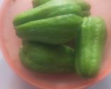 Foto langkah ke 1 dari resep Labu Siam Goreng Tepung.