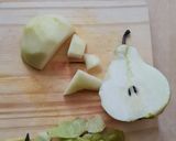 Foto del paso 1 de la receta: Mousse saludable de pera y cacao en 5 minutos 🍐 🍫 Postrecito de pera plant based, low carb, 4 ing