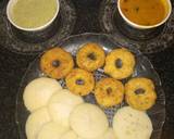Idli vada with coconut chutney and sambhar recipe step 3 photo