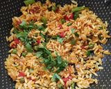 A picture of step 3 of Puffed Rice Upma.