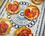 Foto del paso 4 de la receta: Tartaletas de mozzarella con tomate confitado