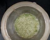 A picture of step 2 of Chia Seeds Tulsi Lemonade/ Cool Chia Tulsi Drink.