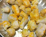 A picture of step 2 of Arbi Dry Sabji.