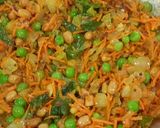 A picture of step 3 of Jhatpat Breakfast Poha.