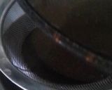 A picture of step 17 of Chocolate Pastry with Ceremal/ Chocolate Ganache Frosting.