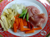 ไก่ผัดยอดข้าวโพด