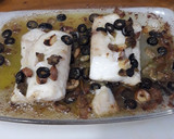 Foto del paso 3 de la receta: Bacalao a la mantequilla con aceitunas