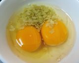 Hình bước làm 1 của món Trứng Chiên Cốm