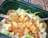 Foto langkah ke 4 dari resep INSPIRASI MENU ANAK KOS: PECEL/LOTEK DADAKAN SUPER INSTAN😋.