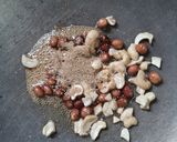 A picture of step 1 of Corn curry.