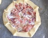 Tejfölös, szalonnás galette recept fázis 2 fotója