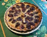 Une image de l'étape 15 de Tarte aux prunes d'ente et fruits confits (pâte brisée sarrasin, prune, épeautre).