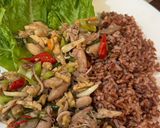 Foto langkah ke 6 dari resep Cumi Asin Tumis Tempe.