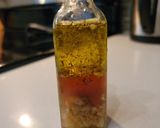 A picture of step 1 of Greek Salad Dressing.