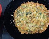 A picture of step 3 of Oats Spinach Pancake.