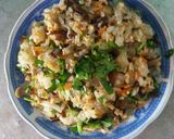 Hình bước làm 4 của món Xôi xéo chay