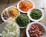 A picture of step 4 of Veggie Gizzdodo.