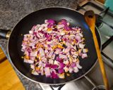 Indiai, Spenót, brokkoli egytálétel (Saag) recept fázis 2 fotója