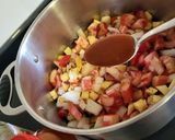Foto del paso 2 de la receta Chutney de ruibarbo y manzana