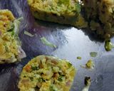 A picture of step 10 of Oats cheesy bites.