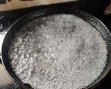 A picture of step 1 of Gatte ki sabzi.