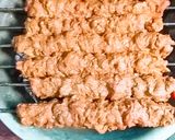 A picture of step 5 of Mutton seekh kabab.
