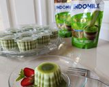 Foto langkah ke 6 dari resep Puding Matcha Latte.